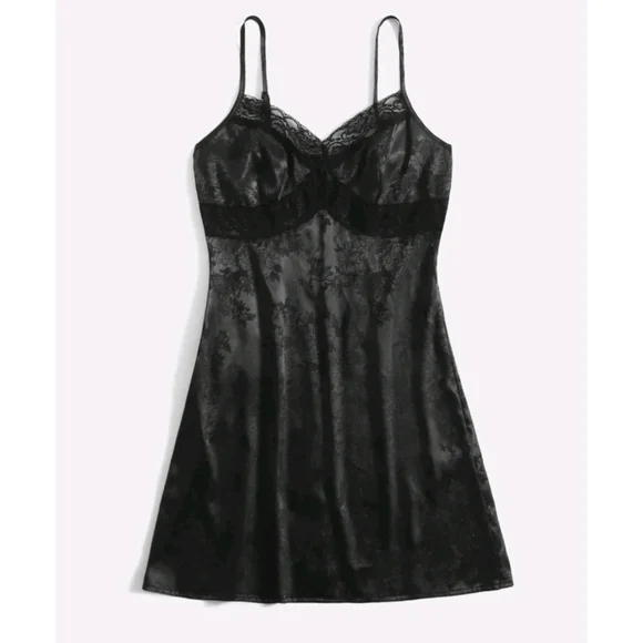SHEIN | Dresses | Lace Trim Jacquard Satin Cami Dress | Poshmark SHEIN | Dresses | Lace Trim Jacquard Satin Cami Dress | Poshmark